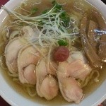 麺一盃 - 鶏魚介冷しらーめん(2013/7)