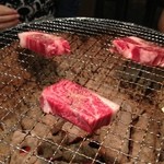 炭火焼肉 やまもと - 特選ステーキ（3800円）