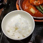 和房鉄板 榛 - 御飯アップ