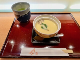 ひょうたん寿司 - 選べるサイドメニューから茶碗蒸し