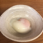 とんかつ 三太 - 半熟卵