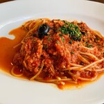 Goo ITALIANO - ツナとオリーブのトマトソース