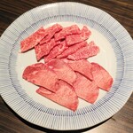 Yakiniku Ushiwaka - 上タン塩＆和牛カルビ