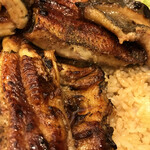 うなぎ 和友 - ご飯にたどり着くの大変