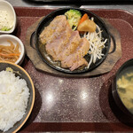 漁港直送海ノ幸 契約農家山ノ幸 みやざき晴海 - 鮪ステーキ定食