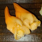 海老寿司 - アオヤギ握り