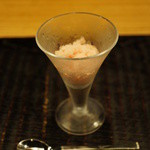 時の宿 すみれ - 口直しグラニテ