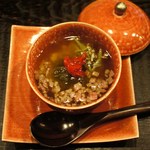 時の宿 すみれ - 牛肉茶漬け