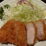 ロースカツ定食：１５００円