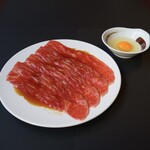 炭火焼肉ホルモン うらら - 【名物！イチボ焼すき（4枚）】