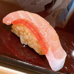 Sushi To Nihonryouri Shinjuku Yonegami - 金目鯛です
