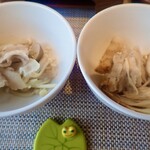 ビーカフェ なつめ - 漢方牛やきのこ類をいただきます