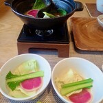 ビーカフェ なつめ - 紅芯大根などお野菜