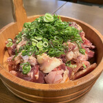 曽根崎ホルモン よう太 - 1kg盛り（ホルモンニク盛り）