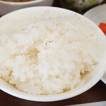 キッチン ブルー グローブ - ご飯大盛りのアップ