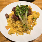 洋食 おがた - 大好物のビーフ焼き飯　