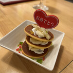 サッカバッカ - 犬パンケーキ誕生日バージョン♪