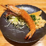洋食 おがた - 赤海老フライ