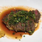 洋食 おがた - レモンソースステーキ