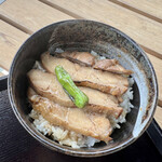 らーめん錦 - きじ焼き丼。