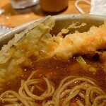 和食れすとらん天狗 - 天ぷらカレーに