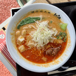 らーめん錦 - 鶏白湯坦々麺¥1050。