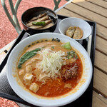 らーめん錦 - きじ焼き丼セット¥460。