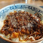 レストラン ひだ小僧 - ミニ味噌カツ丼