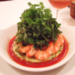 ラミティエ - 小エビとアボカドのカクテル