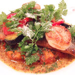 ラミティエ - スズキのポワレ ラタトゥイユ添え