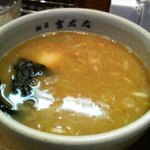 麺屋吉左右 - 濃厚で複雑な味のつけだれ