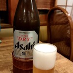 とんかつ ゆたか - 瓶ビール（SD