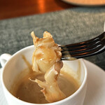 蒼 - この、ディップしていただくのが、もう本当にたまらない！
      蒼さんを思い出す時、一番に頭に浮かぶのは、このお皿です。大大好物。