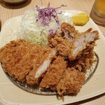 Tonkatsu Wakou - ひれロース盛合せ御飯