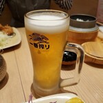 Tonkatsu Wakou - 生ビール（ジョッキ）