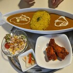 らびずはうす - 2種のカレーセット