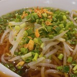 百香亭 - 青葱拉麺880円