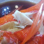 福浦漁港 みなと食堂 - 金目鯛の丸ごと1匹煮付け