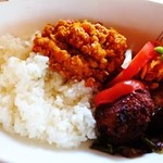 杜ノ遊庭 - 大豆のキーマカレー風