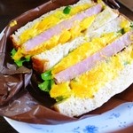 アドゥマン - ペッパーベーコンと栗かぼちゃのサンド（１３年７月）