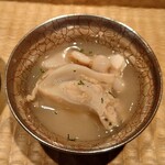 伯雲 - 鹿島の蛤の飯蒸し