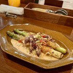 HEEK - アスパラ、ホタルイカ