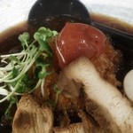 麺屋わっしょい - 男の愛情氷結黒醤油