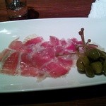 柳小路 まるうめ - 2013.7　生ハム　小盛り