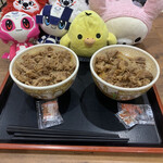 すき家 - 牛丼並頂きましたー！