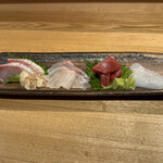 和旬 Kien - カンパチ、鯛、鮪、紋甲烏賊