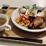 はちの巣カフェ - (土日祝限定)モーニングプレート