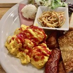 はちの巣カフェ - (土日祝限定)モーニングプレート