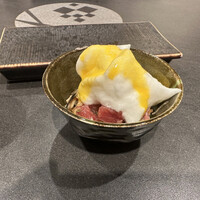 鮨 いつみ - メレンゲがのったバラチラシ（極小サイズ）