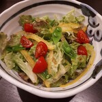 三代目まる天 - グリーンサラダ６００円